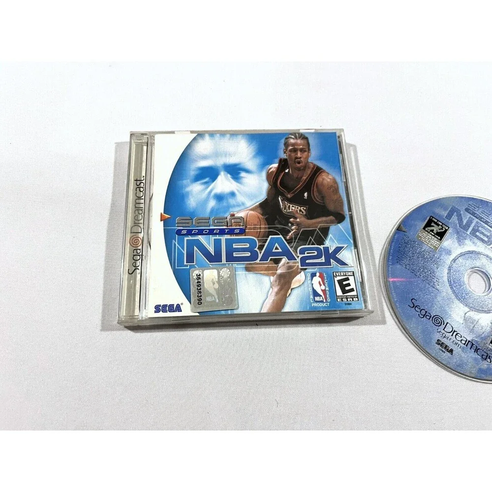 NBA 2k SEGA Dreamcast (1999) CiB Clean Tested AI Vintage Y2K Retro Game